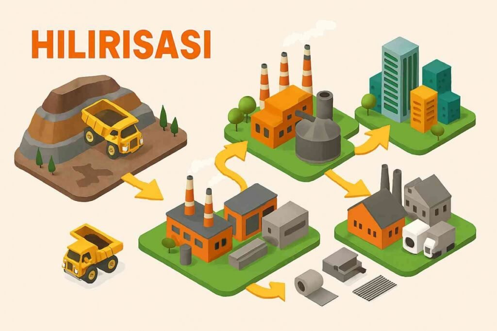 Hilirisasi adalah Jalan Berani agar Indonesia Tidak Lagi Menjual Bahan Mentah