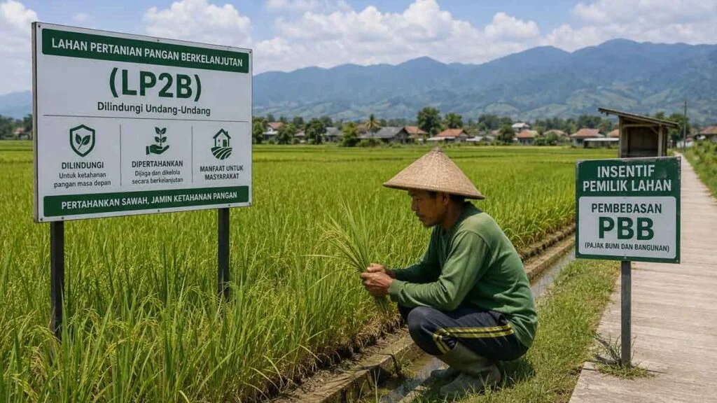 Perlindungan Lahan Pertanian Diperkuat, Kepastian Usaha Petani Makin Terjaga